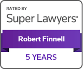 Rated by Super Lawyers, Robert Finnell, 5 Years
